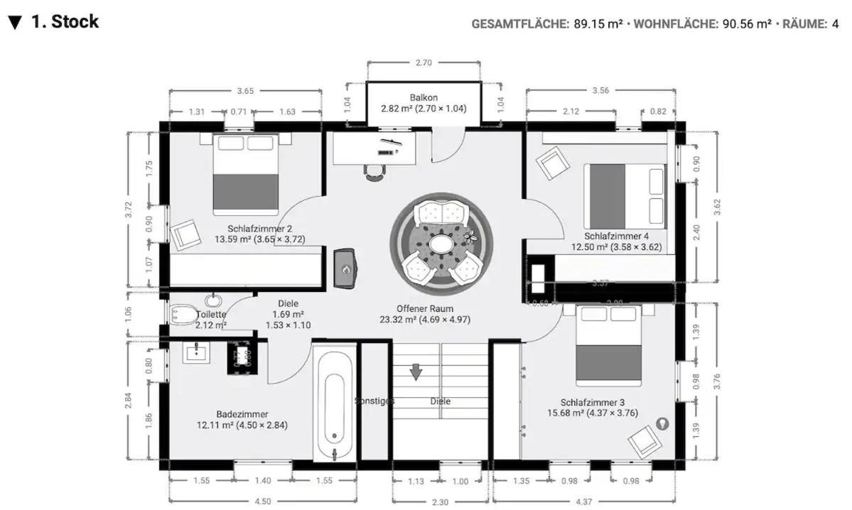 Villa Johanna Bad Herrenalb Eksteriør bilde