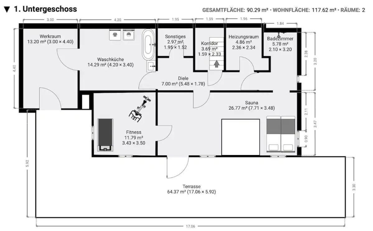 Villa Johanna Bad Herrenalb Eksteriør bilde